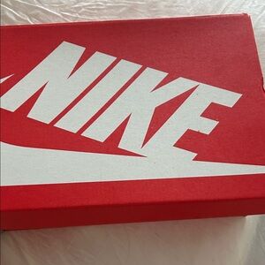 Nike Red and White Sneakers
